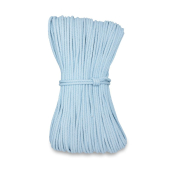 Хлопковый шнур для шитья с сердечником (хлопок + полипропилен), 5 мм, 100м. 950г. ШН_П01 небесный