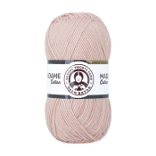 Madame Cotton (49% хлопок + 51% акрил) 100гр. 280м. №028 Розовая пудра