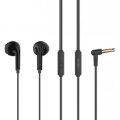 Наушники CELEBRAT G20 внутриканальные, с микрофоном, черные