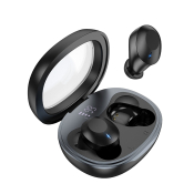 Наушники HOCO EQ3 TWS Bluetooth 5.3, беспроводные, внутриканальные, дисплей, чёрные