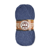 Merino Gold 200 (49% шерсть меринос + 51% акрил) 100гр. 200м. №138 Темно синий