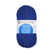 Кроссбред Бразилии (50% меринос + 50% акрил) 100гр. 500м №491 ультрамарин