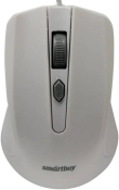 Мышь SMARTBUY SBM-352-WK, USB, 1600dpi, 4 кнопки, белая Мышь SMARTBUY SBM-352-WK, USB, 1600dpi, 4 кнопки, белая
