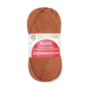 Деревенская (100% шерсть) 100гр. 250м. №194 рыжик