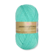 Джинсовый ряд (50% шерсть + 50% акрил) 100гр. 250м №1159 бирюзовый меланж