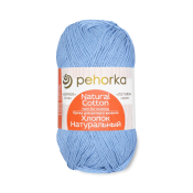 Хлопок натуральный (100% Хлопок) 100гр. 425м №005 голубой