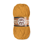 Merino Gold 200 (49% шерсть меринос + 51% акрил) 100гр. 200м. №115 Горчица