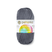 Школьная (100% акрил) 50гр. 150м №174 стальной