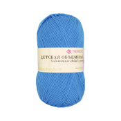 Детская объёмная (100% микрофибра) 100гр. 400м №242 гжель Детская объёмная (100% микрофибра) 100гр. 400м №242 гжель