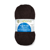 Великолепная (30% ангора + 70% высокообъёмный акрил) 100гр. 300м №017 шоколад