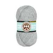 Super Baby (100% акрил) 100г. 340м. №007 Светло серый