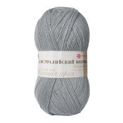Австралийский меринос (95% меринос + 5% высокообъёмный акрил) 100гр. 400м №276 перламутр