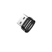 Переходник (Адаптер) OTG Type-C - USB, F-M, чёрный, HOCO (UA6)