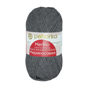 Мериносовая  (50% меринос+50% акрил) 100гр. 200м №393 св.маренго