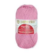 Мериносовая  (50% меринос+50% акрил) 100гр. 200м №049 фуксия