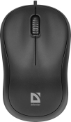 Мышь DEFENDER Patch MS-759, USB, 1000dpi, черная
