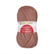 Осенняя (25% шерсть + 75% пан) 200гр. 150м №599 увядшая роза