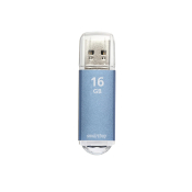 Флеш-карта SMARTBUY 16GB V-Cut, USB 2.0, синяя