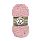 Atlas Sport (100% акрил) 100гр. 65м. №001 Бледно розовый