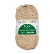 Носочная (50% шерсть + 50% акрил) 100гр. 200м №003 светло-бежевый