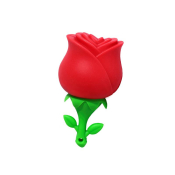 Флеш-карта SMARTBUY 16GB Wild Rose (Роза), USB 2.0, сувенирная, красная