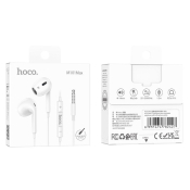 Наушники HOCO M101 Max, вкладыши, с микрофоном, белые