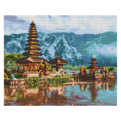 АМ-123 Алмазная мозаика Lori 40х50 "Индонезия"