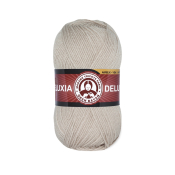 Deluxia (25% шерсть + 75% акрил) 100гр. 270м. №130 Бледно бежевый