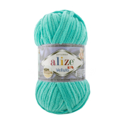 Velluto (100% микрополиэстер) 100г. 68м. №490 морская волна