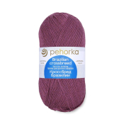 Кроссбред Бразилии (50% меринос + 50% акрил) 100гр. 500м №040 цикламен