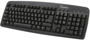 Клавиатура SMARTBUY SBK-108U-K, USB, чёрная