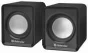Колонки DEFENDER SPK 22, 2x2,5W, USB, чёрные