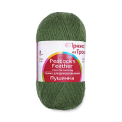 Пушинка (50% Козий пух + 50% шерсть) 50гр. 225м. №0117 киви