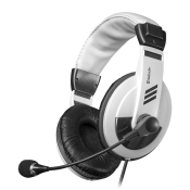 Наушники DEFENDER Gryphon 750 полноразмерные, с микрофоном, белые