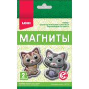 ПзГ-017 Магниты из гипса "Счастливые котята"