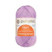 Жемчужная (50% хлопок + 50% вискоза) 100гр. 425м №190 лотос