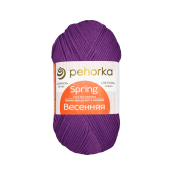 Весенняя (100% мерсеризованный хлопок) 100гр. 250м №179 фиалка