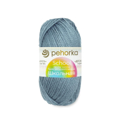 Школьная (100% акрил) 50гр. 150м  №1106 дымчатая джинса