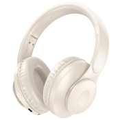 Наушники HOCO W45 Bluetooth 5.3, беспроводные, полноразмерные, с микрофоном, белые