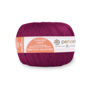 Цветное кружево (100% мерсеризованный хлопок) 50гр. 475м №049 фуксия