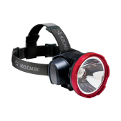 Фонарь Космос H5W, один мощный светодиод, налобный, аккум. заряд от USB