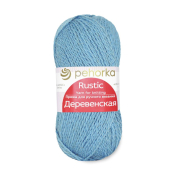 Деревенская (100% шерсть) 100гр. 250м. №177 голубое небо