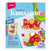 Квл-029 Квиллинг панно "Лисенок"