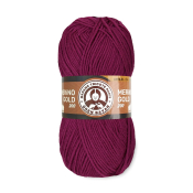 Merino Gold 200 (49% шерсть меринос + 51% акрил) 100гр. 200м. №103 Брусничный