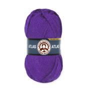 Atlas (100% акрил) 100гр. 130м. №220 Темно фиолетовый