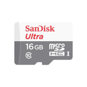 Карта памяти SANDISK 16GB MicrоSD, Class 10 (UHS-I) 80MB/s