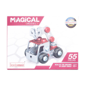 Конструктор металлический Iron Commander "Техника" красный (43-65 деталей) 816B-369-374