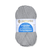 Популярная (50% шерсть + 50% высокообъёмный акрил) 100гр. 133м №276 перламутр