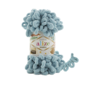 Puffy (100% микрополиэстер) 100г. 9,2м. №414 лазурный