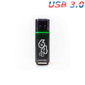 Флеш-карта SMARTBUY 64GB Glossy, USB 3.0, темно-серая